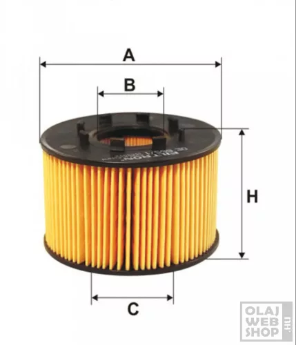 Filtron olajszűrő OE665/1