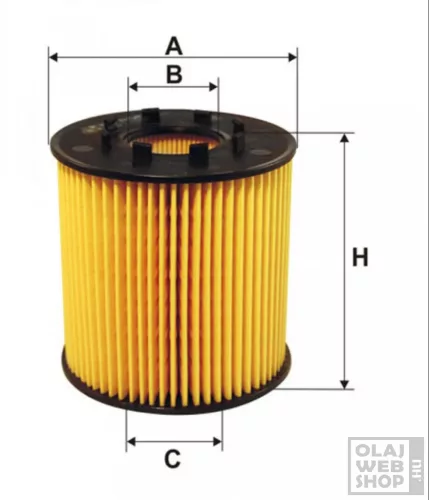 Filtron olajszűrő OE666/1