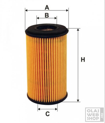 Filtron olajszűrő OE666