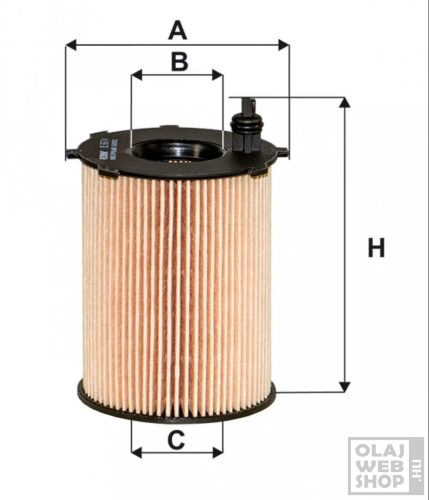 Filtron olajszűrő OE667/4