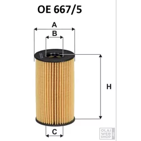 Filtron olajszűrő OE667/5