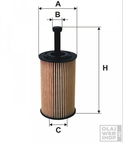 Filtron olajszűrő OE667