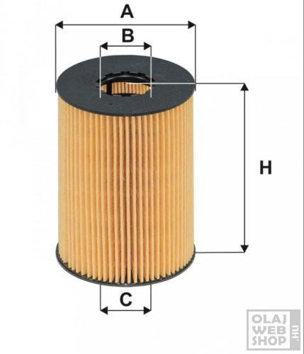 Filtron olajszűrő OE669/1