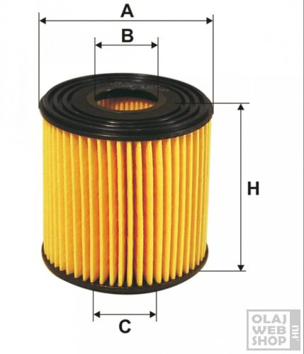 Filtron olajszűrő OE669