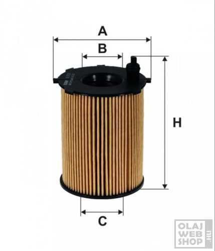 Filtron olajszűrő OE670/2
