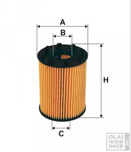 Filtron olajszűrő OE670