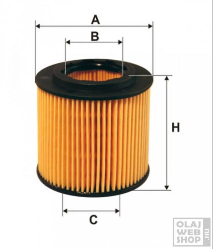Filtron olajszűrő OE671