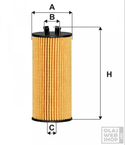 Filtron olajszűrő OE672/6