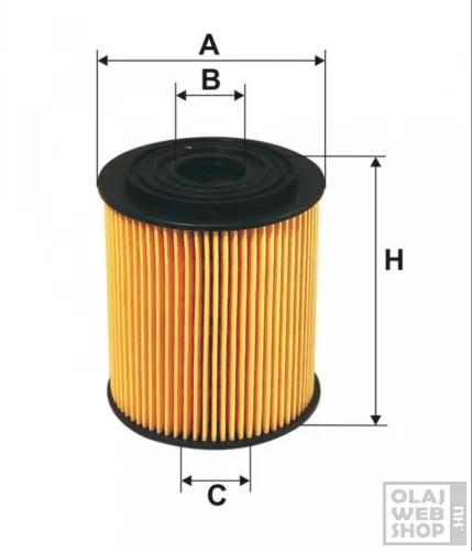 Filtron olajszűrő OE672