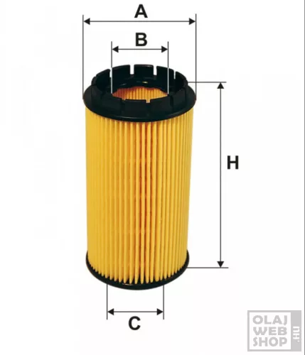 Filtron olajszűrő OE674