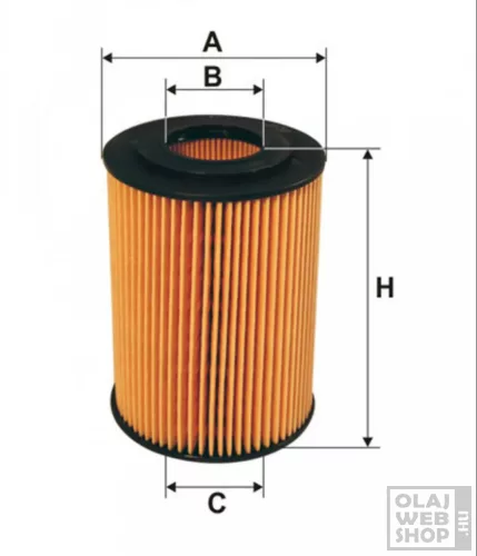 Filtron olajszűrő OE677/1