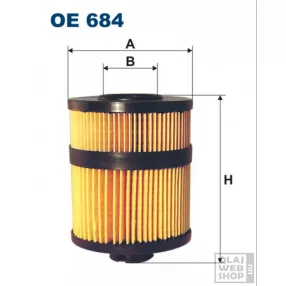 Filtron olajszűrő OE684