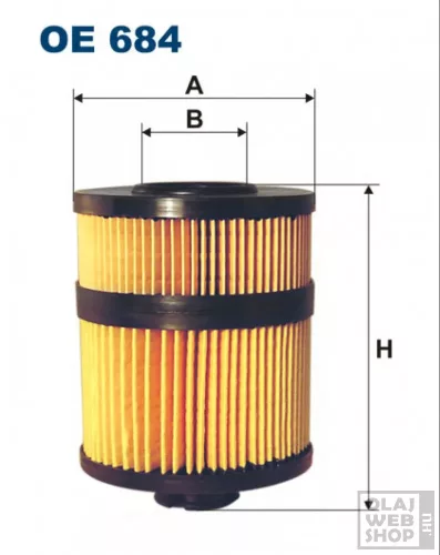 Filtron olajszűrő OE684