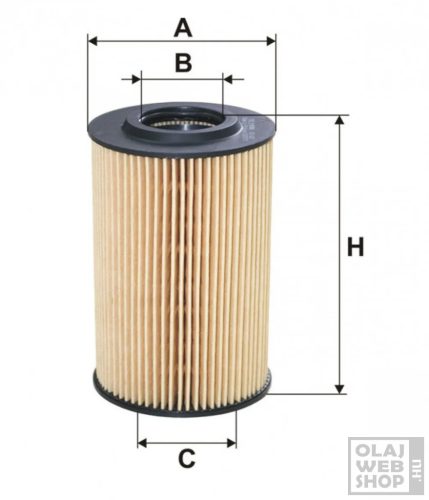Filtron olajszűrő OE688
