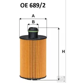 Filtron olajszűrő OE689/2