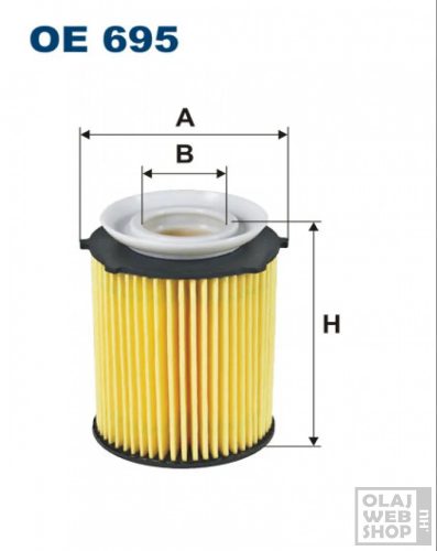 Filtron olajszűrő OE695