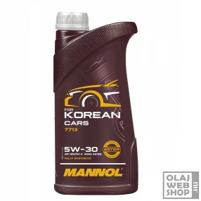Mannol 7713 Korean Cars 5W-30 motorolaj 1L