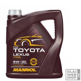 Mannol 7709 Toyota Lexus 5W-30 motorolaj 4L