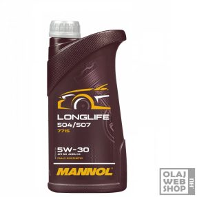 Mannol 7715 LongLife 504/507 5W-30 motorolaj 1L
