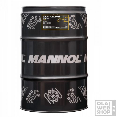 Mannol 7715 LongLife 504/507 5W-30 motorolaj 208L