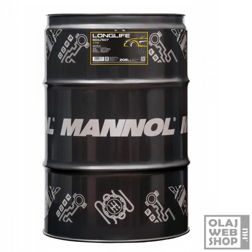 Mannol 7715 LongLife 504/507 5W-30 motorolaj 208L