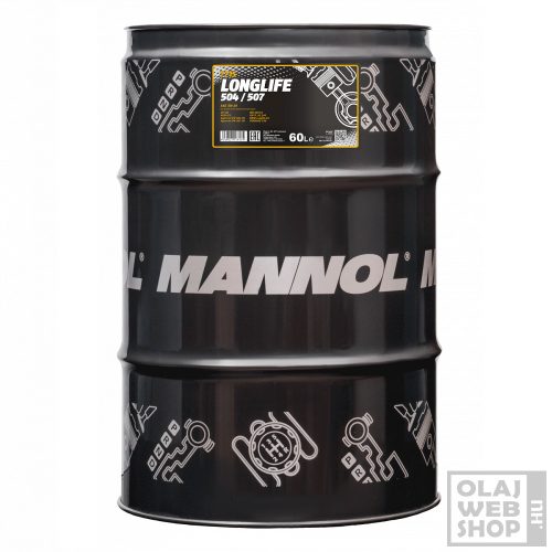 Mannol 7715 LONGLIFE 504/507 5W-30 motorolaj 60L