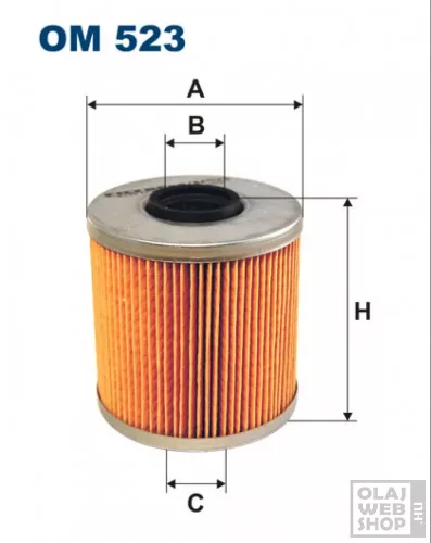 Filtron olajszűrő OM523