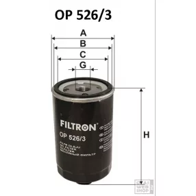 Filtron olajszűrő OP526/3