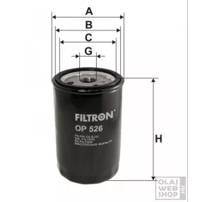 Filtron olajszűrő OP526