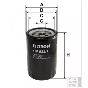 Filtron olajszűrő OP532/1
