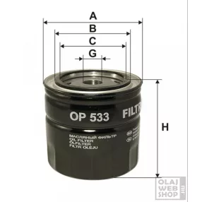 Filtron olajszűrő OP533