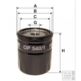Filtron olajszűrő OP540/1