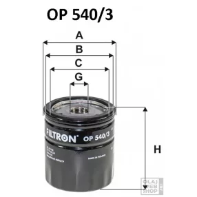 Filtron olajszűrő OP540/3