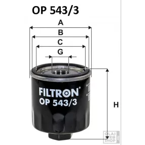 Filtron olajszűrő OP543/3
