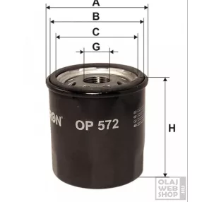 Filtron olajszűrő OP572