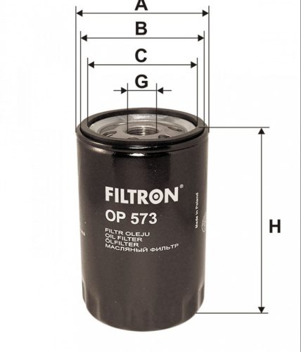 Filtron olajszűrő OP573