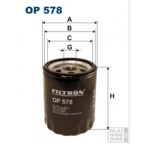 Filtron olajszűrő OP578