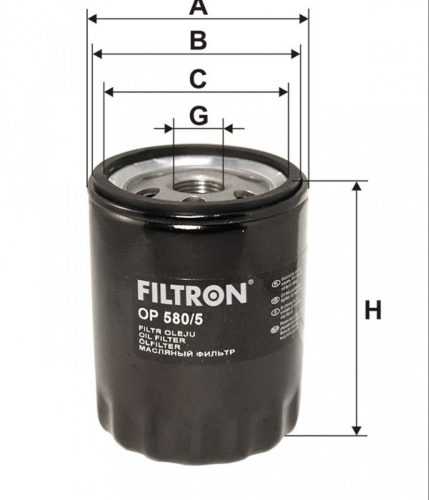 Filtron olajszűrő OP580/5