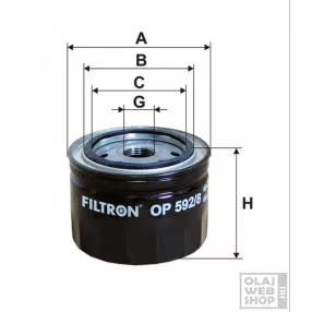 Filtron olajszűrő OP592/8