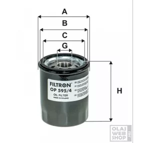 Filtron olajszűrő OP595/4
