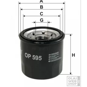 Filtron olajszűrő OP595