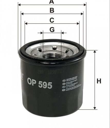 Filtron olajszűrő OP595
