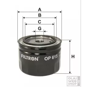 Filtron olajszűrő OP615