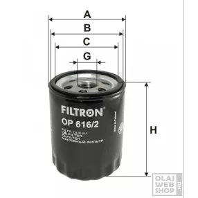 Filtron olajszűrő OP616/2