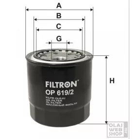 Filtron olajszűrő OP619/2