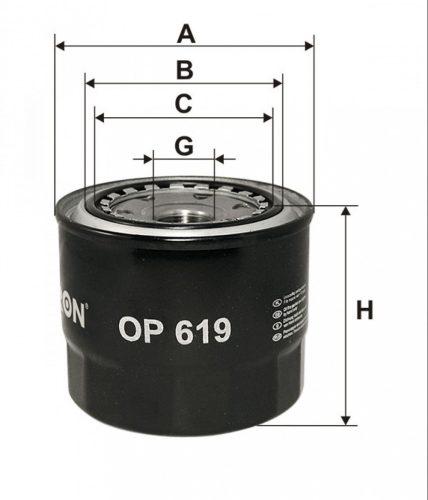 Filtron olajszűrő OP619