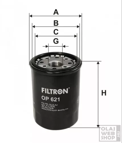 Filtron olajszűrő OP621