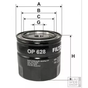 Filtron olajszűrő OP628