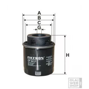 Filtron olajszűrő OP641/1