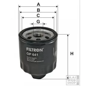 Filtron olajszűrő OP641